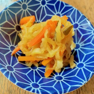 昆布も一緒に・・切干大根の炒め煮